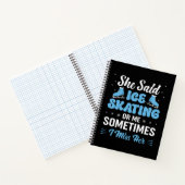 Carnet Cute Ice Rink Synchronized appelle (Intérieur)