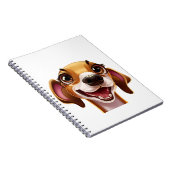 Carnet Cute Italien Greyhound - Happy Iggy (Côté Droit)