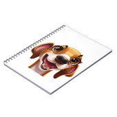 Carnet Cute Italien Greyhound - Happy Iggy (Côté gauche)