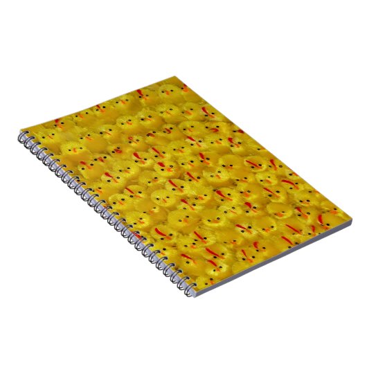 Carnet Cute Jaune Poussins de Pâques Motif brillant (Côté Droit)