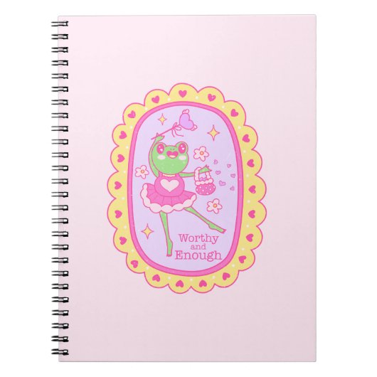 Carnet Cute Jolly Frog - Digne et Assez (Devant)