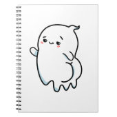 Carnet Cute Kawaii Bootylicious Ghost (Devant)