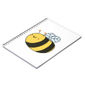 Carnet Cute Kawaii Bumble Bee (Côté gauche)
