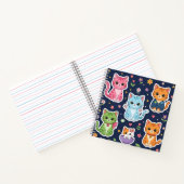 Carnet Cute Kawaii Cats Neko Funny Kitten Cat Lover Gift  (Intérieur)