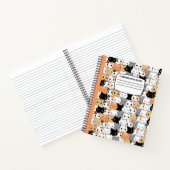 Carnet Cute Kawaii chats Composition spirale (Intérieur)