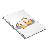 Carnet Cute Kawaii Corgi Chien (Côté Droit)