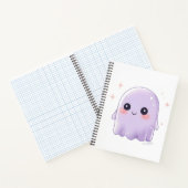 Carnet Cute Kawaii Ghost Notebook | Aesthetic Halloween (Intérieur)