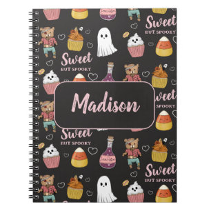Carnet Cute Kawaii Halloween Motif de bonbons pour enfant