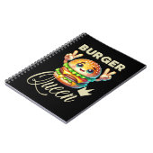 Carnet Cute Kawaii Hamburger (Côté gauche)