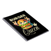 Carnet Cute Kawaii Hamburger (Côté Droit)
