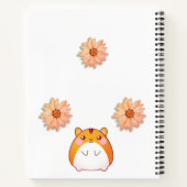 Carnet Cute Kawaii Hamster personnalisé (Dos)