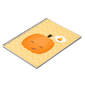 Carnet Cute Kawaii Jack oLantern et Candy Corn (Côté gauche)