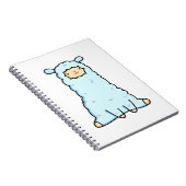 Carnet Cute Kawaii Llama (Côté Droit)