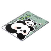 Carnet Cute Kawaii Panda Notebook (Côté gauche)