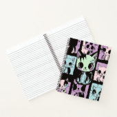 Carnet Cute Kawaii Pastel Goth Patchwork Gothique Déplais (Intérieur)