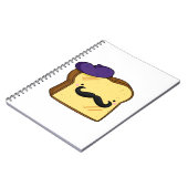 Carnet Cute Kawaii Toast (Côté gauche)