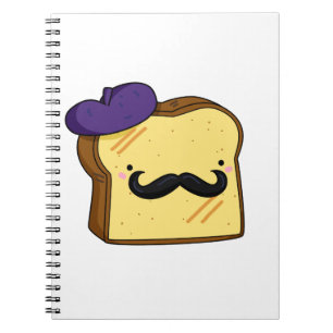 Carnet Cute Kawaii Toast