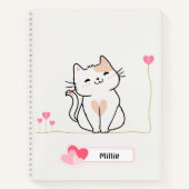Carnet Cute Kitty (Devant)