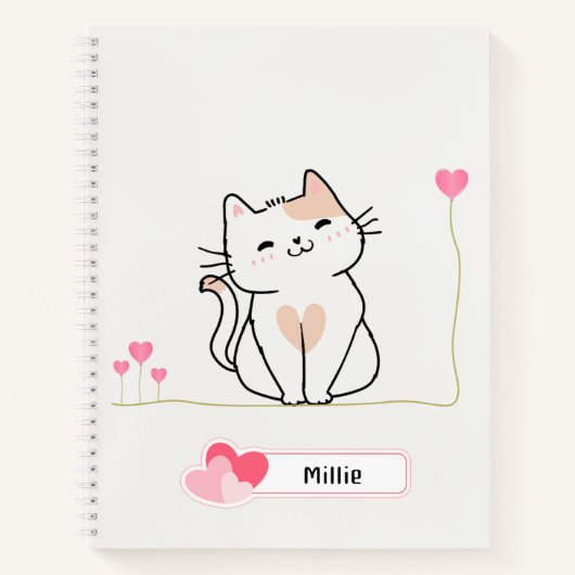 Carnet Cute Kitty (Devant)