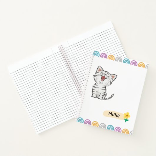 Carnet Cute Kitty (Intérieur)