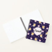 Carnet Cute Kitty Chat Astronauts Motif (Intérieur)
