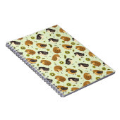Carnet Cute Kiwi Birds Motif (Côté Droit)