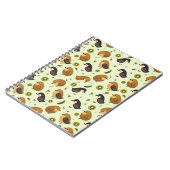 Carnet Cute Kiwi Birds Motif (Côté gauche)
