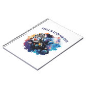 Carnet Cute Koala dans l'espace extra-atmosphérique, astr (Côté gauche)