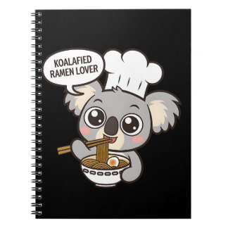 Carnet Cute Koala profitant de Ramen
