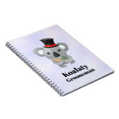 Carnet Cute Koala Pun Koalaty Groomsman (Côté Droit)