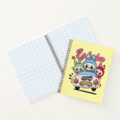 Carnet Cute Labubu (Intérieur)