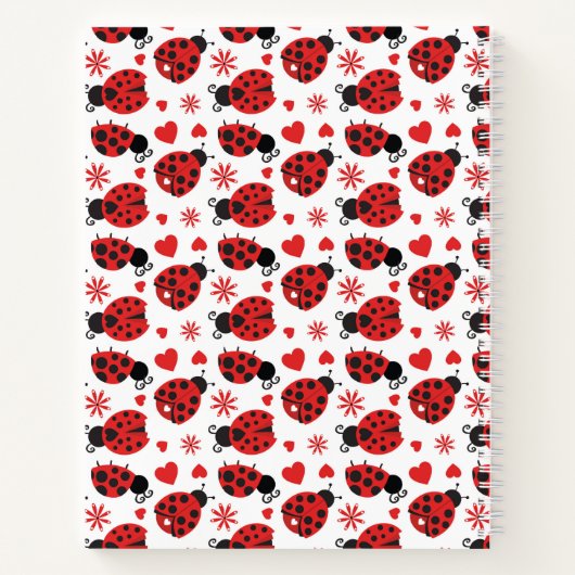 Carnet Cute Ladybugs Custom School (Dos)