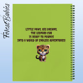 Carnet Cute Leopard Kitty Chat Safari Jungle Animal