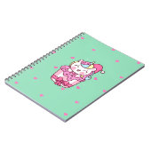 Carnet Cute licorne magique (Côté gauche)