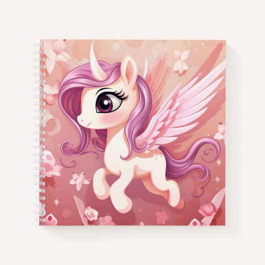 Carnet Cute Licorne Série 1-2 (Devant)