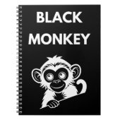 Carnet Cute Little Black Monkey (Devant)
