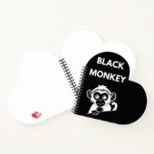Carnet Cute Little Black Monkey (Intérieur)