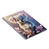 Carnet Cute Little Koala Imaginaire Dreamy Gradient (Côté Droit)