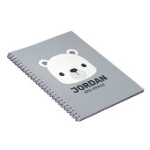 Carnet Cute Little Polar Bear (Côté Droit)