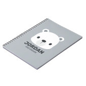 Carnet Cute Little Polar Bear (Côté gauche)