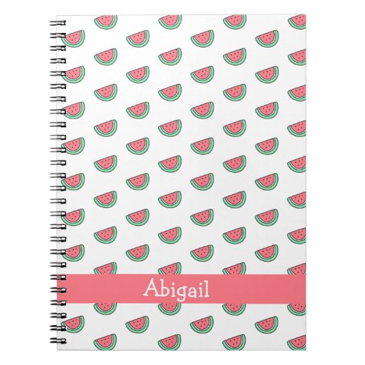 Carnet Cute Little Watermelons Motif - Enfants (Devant)