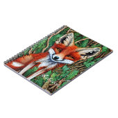 Carnet Cute Little Wilderness Fox (Côté gauche)