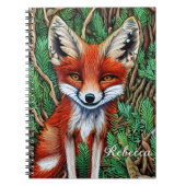 Carnet Cute Little Wilderness Fox (Devant)
