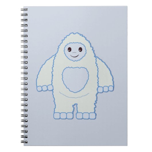 Carnet Cute Little Yeti (Devant)