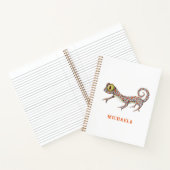 Carnet Cute Lizard Reptile (Intérieur)