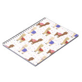 Carnet Cute Llamas Alpacas Animal péruvien Coloré (Côté gauche)