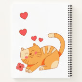 Carnet Cute Lote Orange Tabby Kitten (Dos)