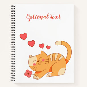 Carnet Cute Lote Orange Tabby Kitten