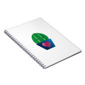 Carnet Cute Love Cactus (Côté Droit)