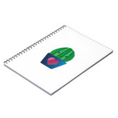 Carnet Cute Love Cactus (Côté gauche)